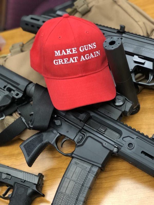 MAKE GUNS GREAT AGAIN Hat - Image 3