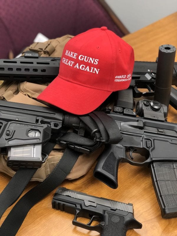 MAKE GUNS GREAT AGAIN Hat - Image 2